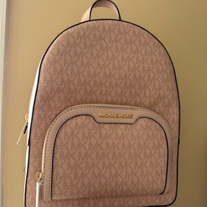 Michael Kors Pink Backpack